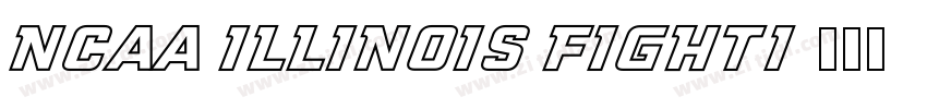 NCAA Illinois Fighti字体转换 NCAA Illinois Fighti字体转换